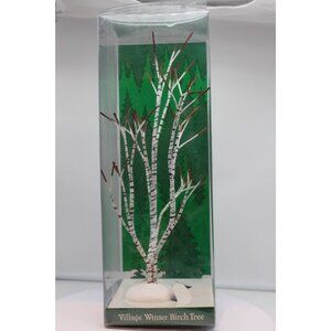 Dept 56 Village Accessory - Village Winter Birch 12"